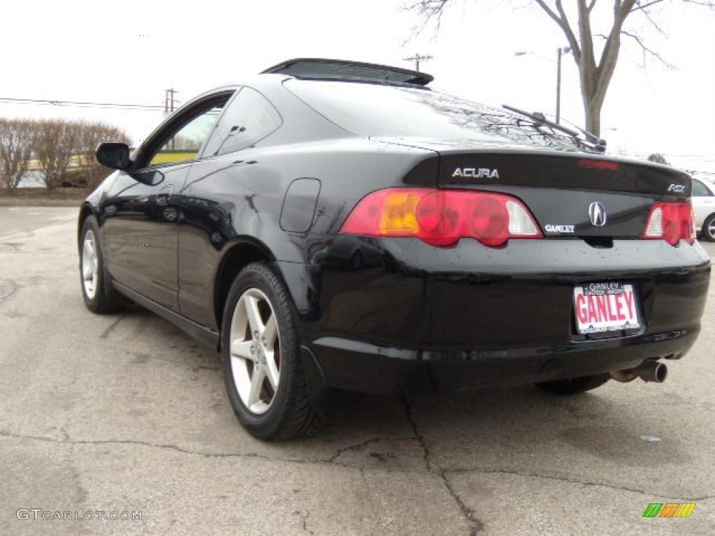 2002 RSX Sports Coupe - Nighthawk Black Pearl / Ebony Black photo #3