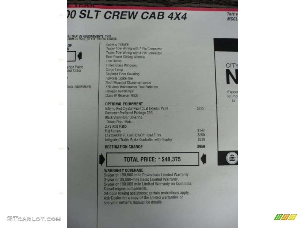 2010 Ram 3500 SLT Crew Cab 4x4 Dually - Inferno Red Crystal Pearl / Dark Slate/Medium Graystone photo #7