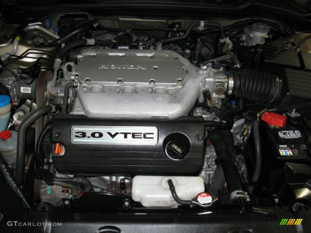2003 Accord EX V6 Coupe - Desert Mist Metallic / Ivory photo #25