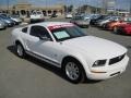 2009 Performance White Ford Mustang V6 Premium Coupe  photo #7