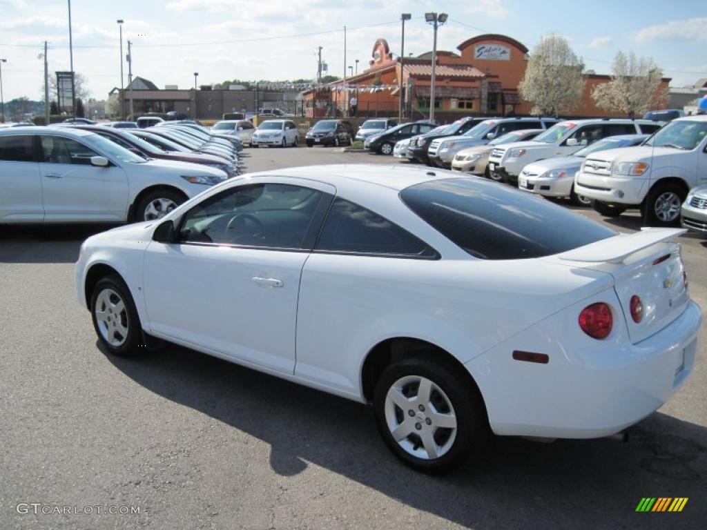 2007 Cobalt LT Coupe - Summit White / Gray photo #3