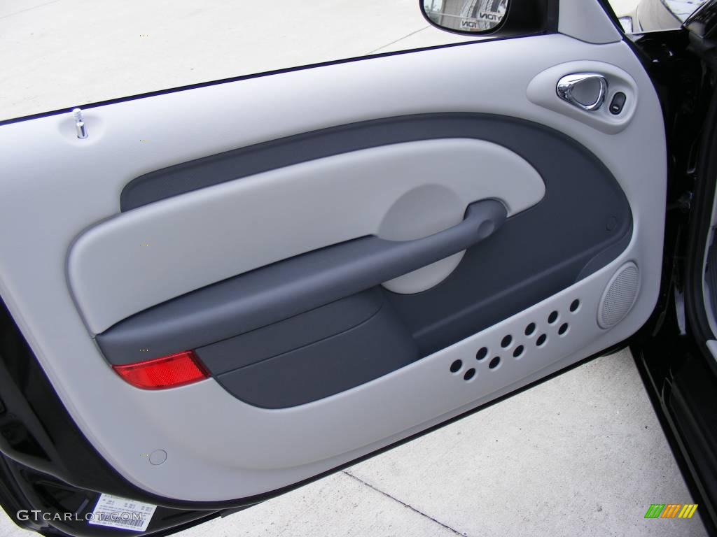 2006 Chrysler PT Cruiser GT Convertible Pastel Slate Gray Door Panel Photo #2708301