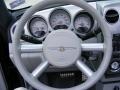 Pastel Slate Gray 2006 Chrysler PT Cruiser GT Convertible Steering Wheel