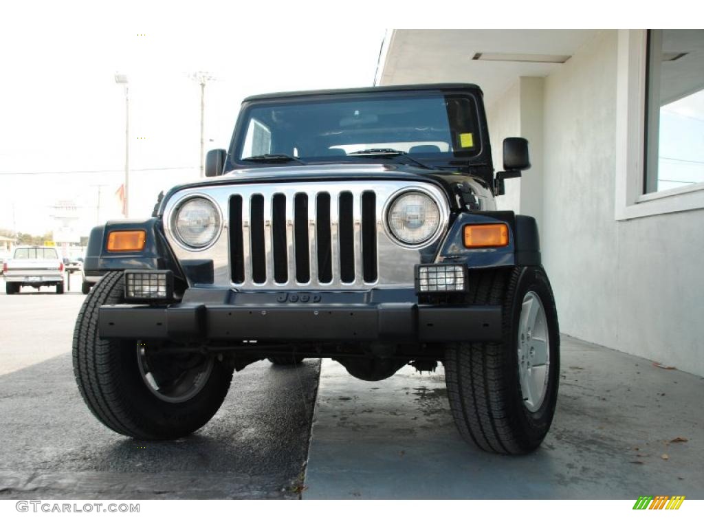 2006 Wrangler SE 4x4 - Black / Dark Slate Gray photo #11