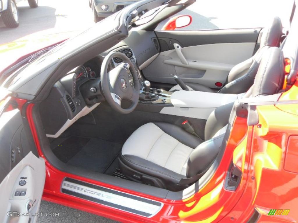 2010 Corvette Grand Sport Convertible - Torch Red / Titanium Gray photo #9