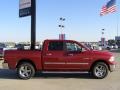 2009 Inferno Red Crystal Pearl Dodge Ram 1500 Lone Star Edition Crew Cab 4x4  photo #6