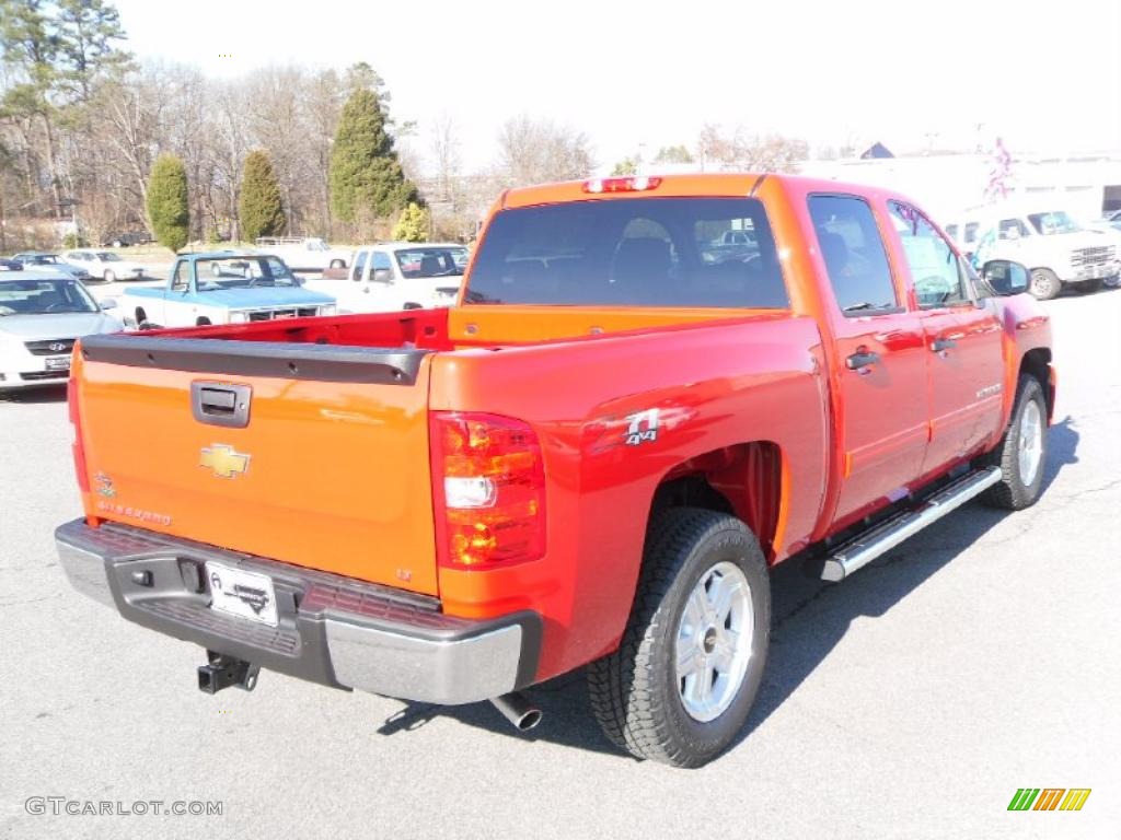 2010 Silverado 1500 LT Crew Cab 4x4 - Victory Red / Ebony photo #5