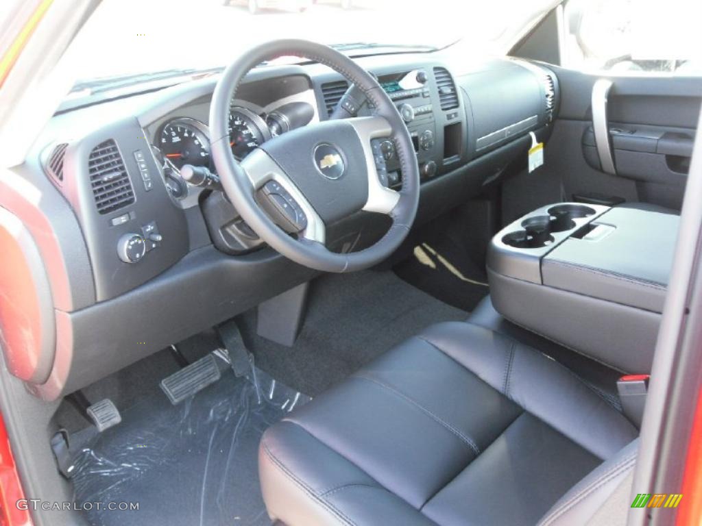 2010 Silverado 1500 LT Crew Cab 4x4 - Victory Red / Ebony photo #22