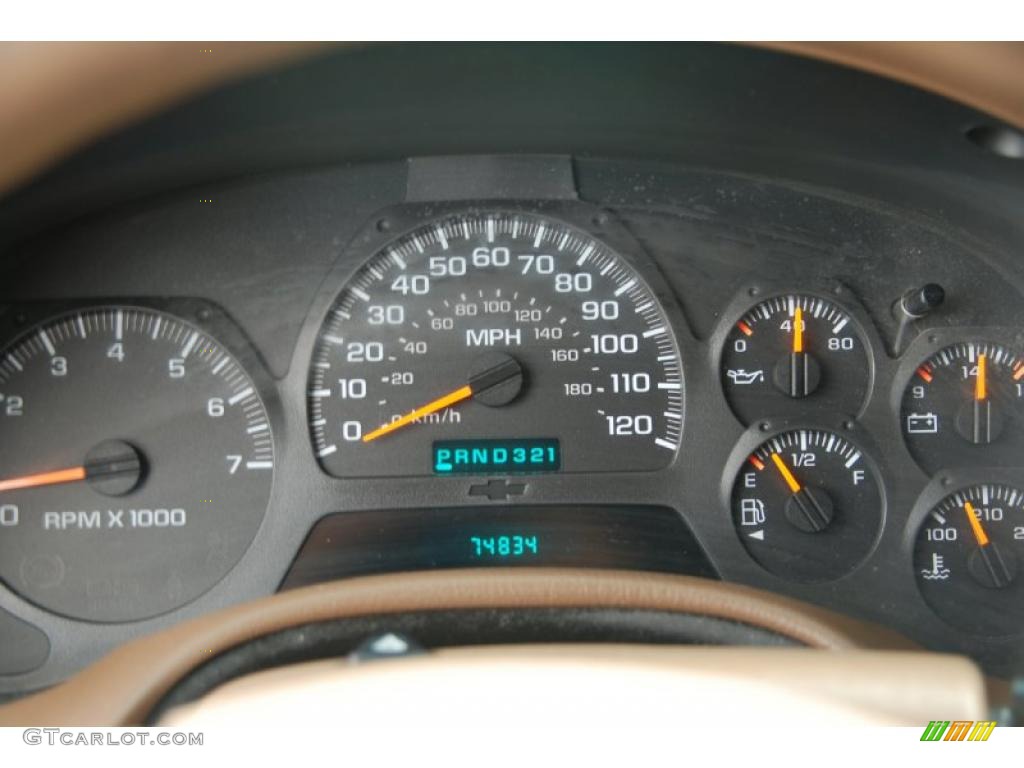 2002 TrailBlazer LS - Victory Red / Medium Oak photo #16