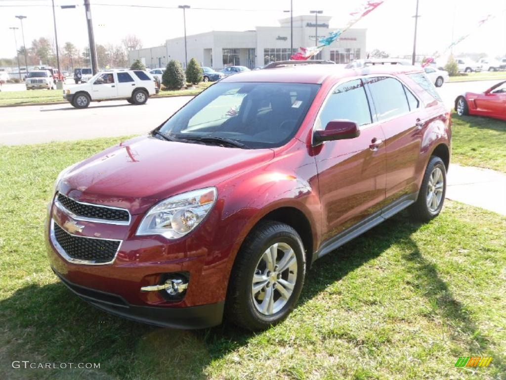 2010 Equinox LT - Cardinal Red Metallic / Jet Black photo #1