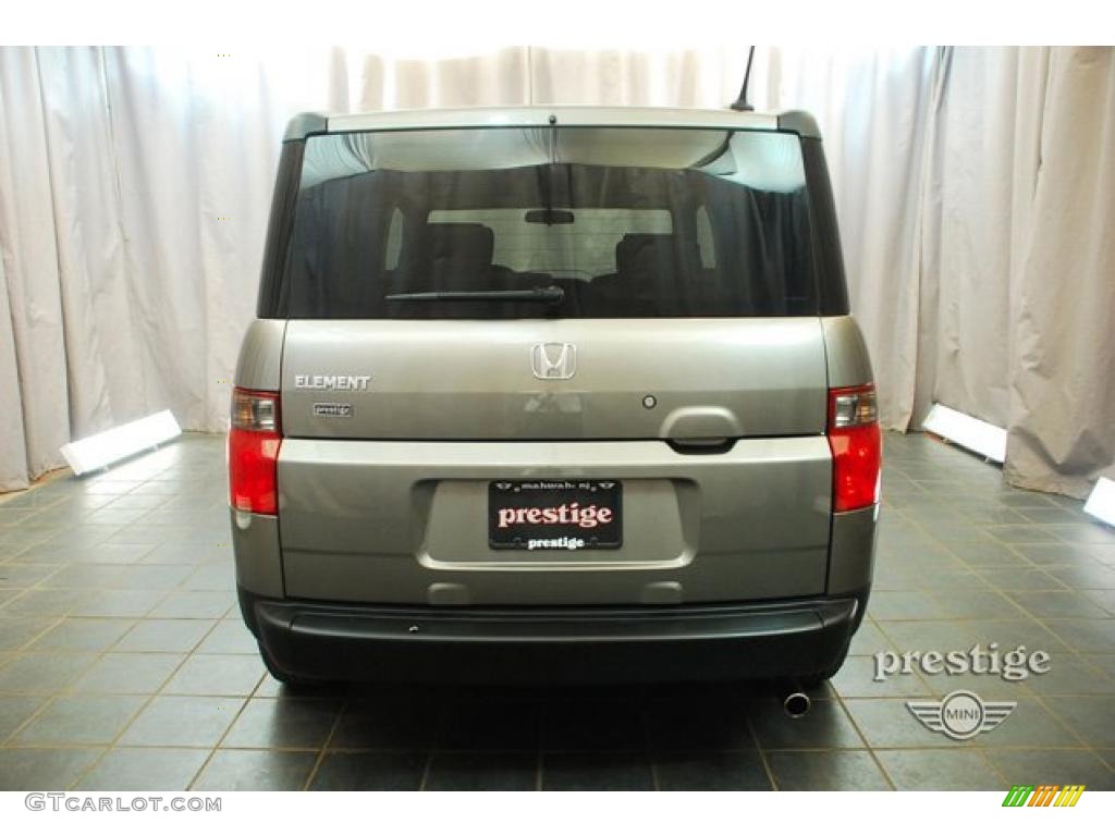 2008 Element EX AWD - Galaxy Gray Metallic / Gray/Black photo #4