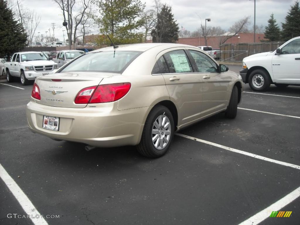 2010 Sebring Touring Sedan - White Gold / Dark Slate Gray photo #6