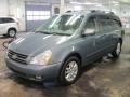 2007 Olive Gray Kia Sedona EX  photo #1