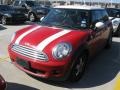 2007 Chili Red Mini Cooper Hardtop  photo #1