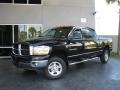 Black - Ram 2500 SLT Mega Cab 4x4 Photo No. 2