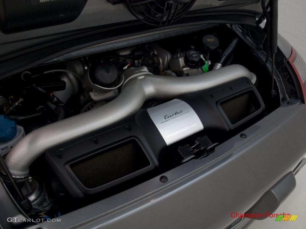 2009 911 Turbo Cabriolet - Meteor Grey Metallic / Black photo #19