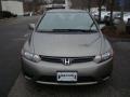 2008 Galaxy Gray Metallic Honda Civic LX Coupe  photo #6