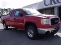 2009 Fire Red GMC Sierra 1500 Work Truck Extended Cab  photo #2