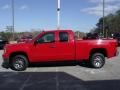 2009 Fire Red GMC Sierra 1500 Work Truck Extended Cab  photo #5