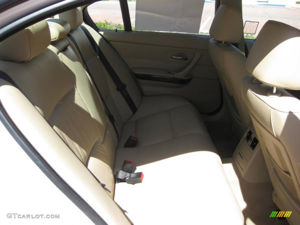 Beige Dakota Leather Interior 2008 BMW 3 Series 328i Sedan Photo #27097473