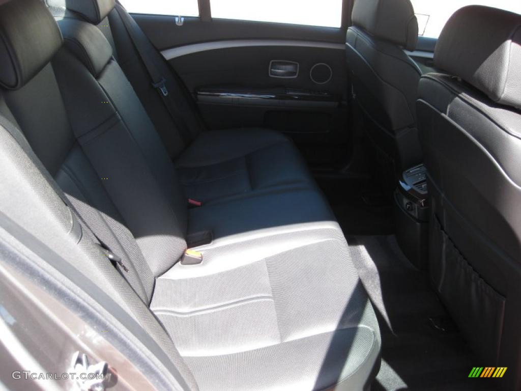 2007 7 Series 750i Sedan - Sterling Grey Metallic / Black photo #7