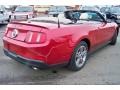 2010 Red Candy Metallic Ford Mustang V6 Premium Convertible  photo #5
