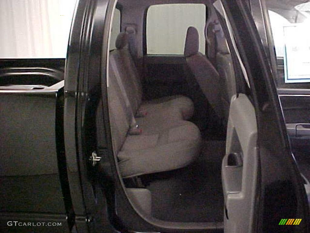 2007 Ram 1500 Big Horn Edition Quad Cab 4x4 - Brilliant Black Crystal Pearl / Khaki Beige photo #12