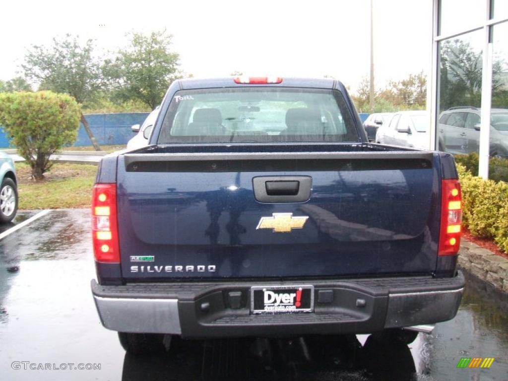 2010 Silverado 1500 Crew Cab - Imperial Blue Metallic / Dark Titanium photo #4