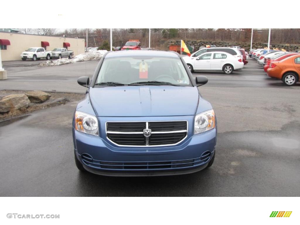 2007 Caliber SXT - Marine Blue Pearl / Pastel Slate Gray photo #3