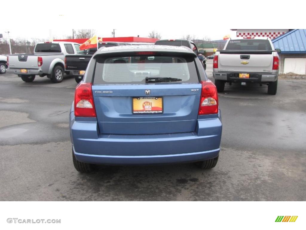 2007 Caliber SXT - Marine Blue Pearl / Pastel Slate Gray photo #8