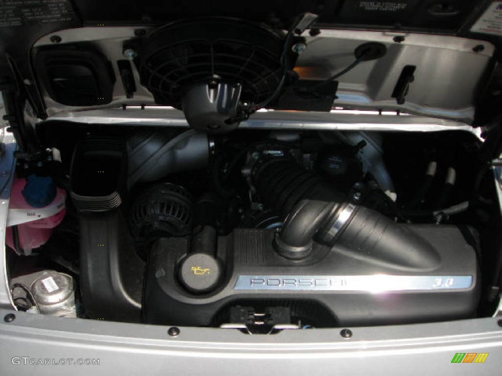 2007 911 Carrera S Coupe - Arctic Silver Metallic / Black photo #10