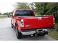 2005 Red Clearcoat Ford F250 Super Duty XLT SuperCab 4x4  photo #8