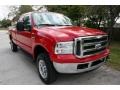 2005 Red Clearcoat Ford F250 Super Duty XLT SuperCab 4x4  photo #19