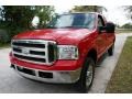 2005 Red Clearcoat Ford F250 Super Duty XLT SuperCab 4x4  photo #20