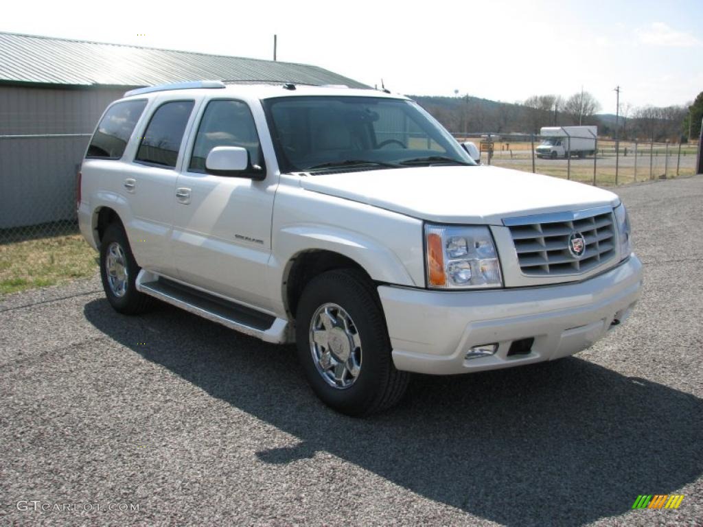 White Diamond Cadillac Escalade