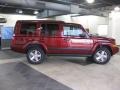 2009 Red Rock Crystal Pearl Jeep Commander Sport  photo #3