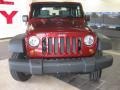 2009 Red Rock Crystal Pearl Coat Jeep Wrangler X 4x4  photo #8