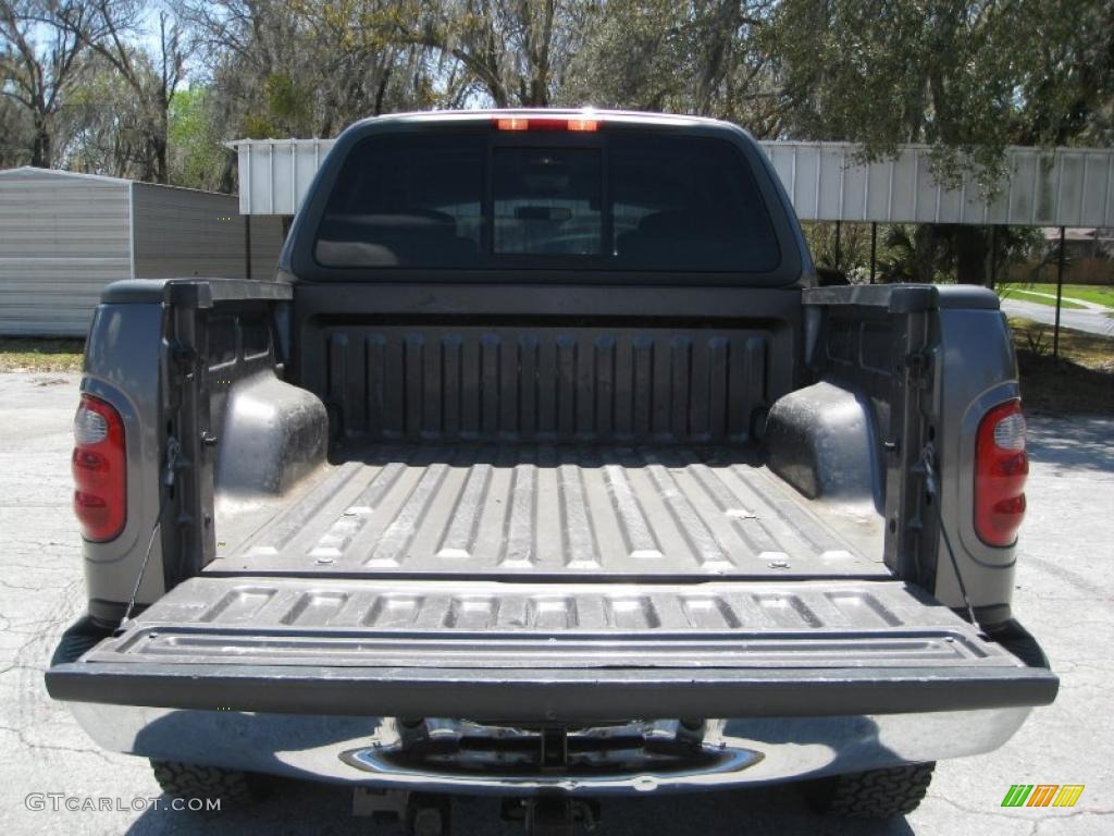 2002 F150 XLT SuperCrew 4x4 - Dark Shadow Grey Metallic / Dark Graphite photo #22