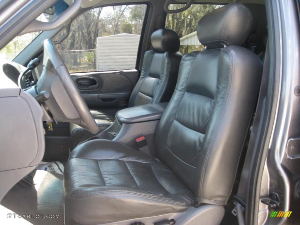 2002 F150 XLT SuperCrew 4x4 - Dark Shadow Grey Metallic / Dark Graphite photo #23