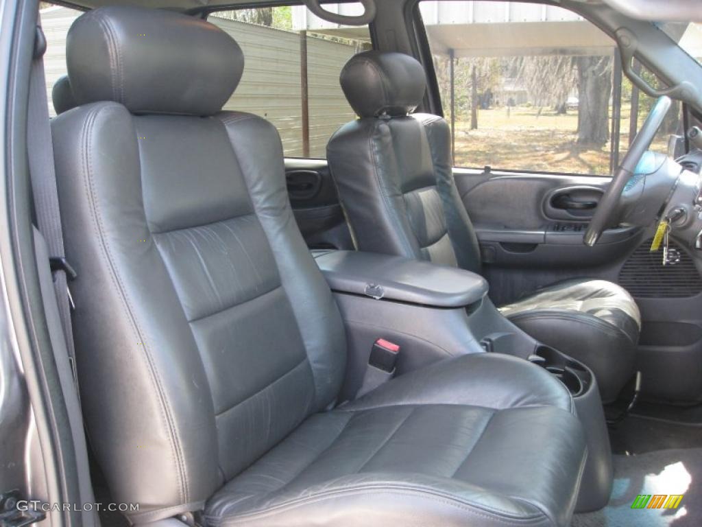 2002 F150 XLT SuperCrew 4x4 - Dark Shadow Grey Metallic / Dark Graphite photo #24