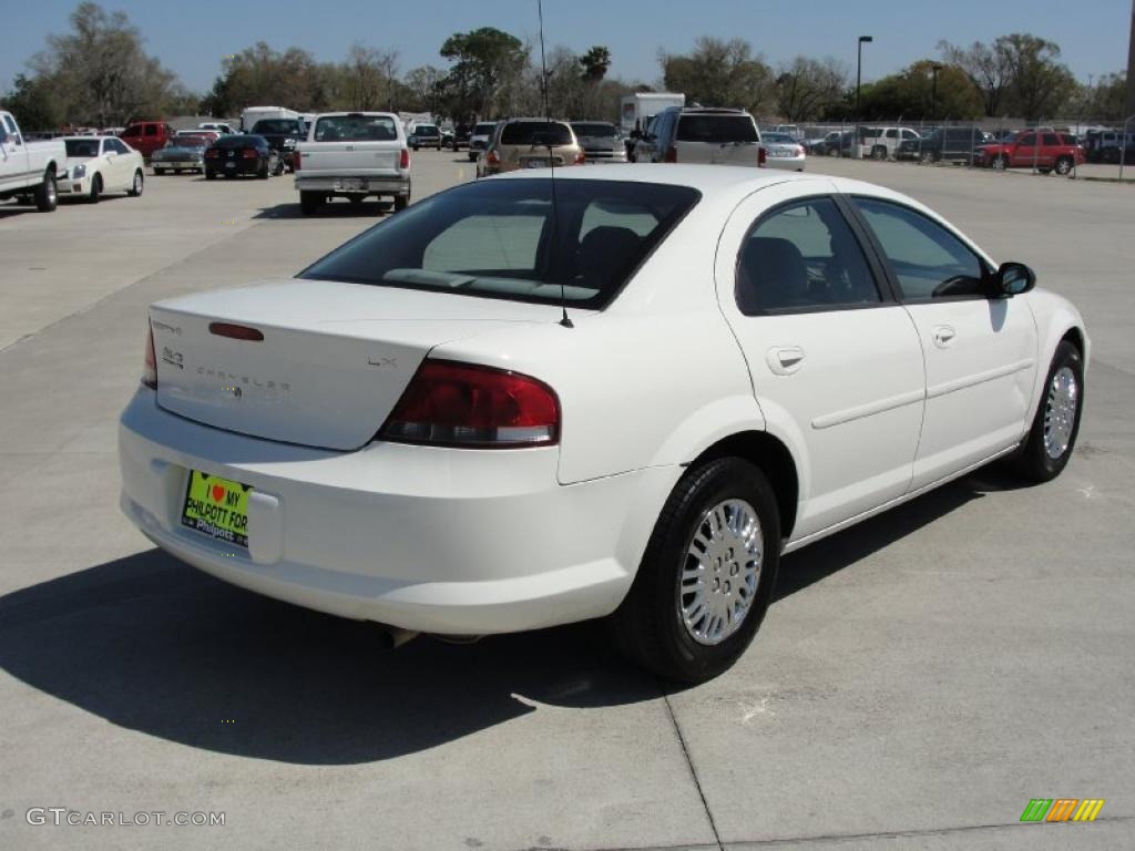 2002 Sebring LX Sedan - Stone White / Sandstone photo #3