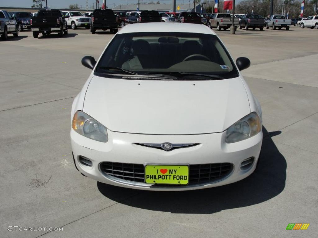 2002 Sebring LX Sedan - Stone White / Sandstone photo #7