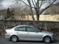 2001 Titanium Silver Metallic BMW 3 Series 325i Sedan  photo #4