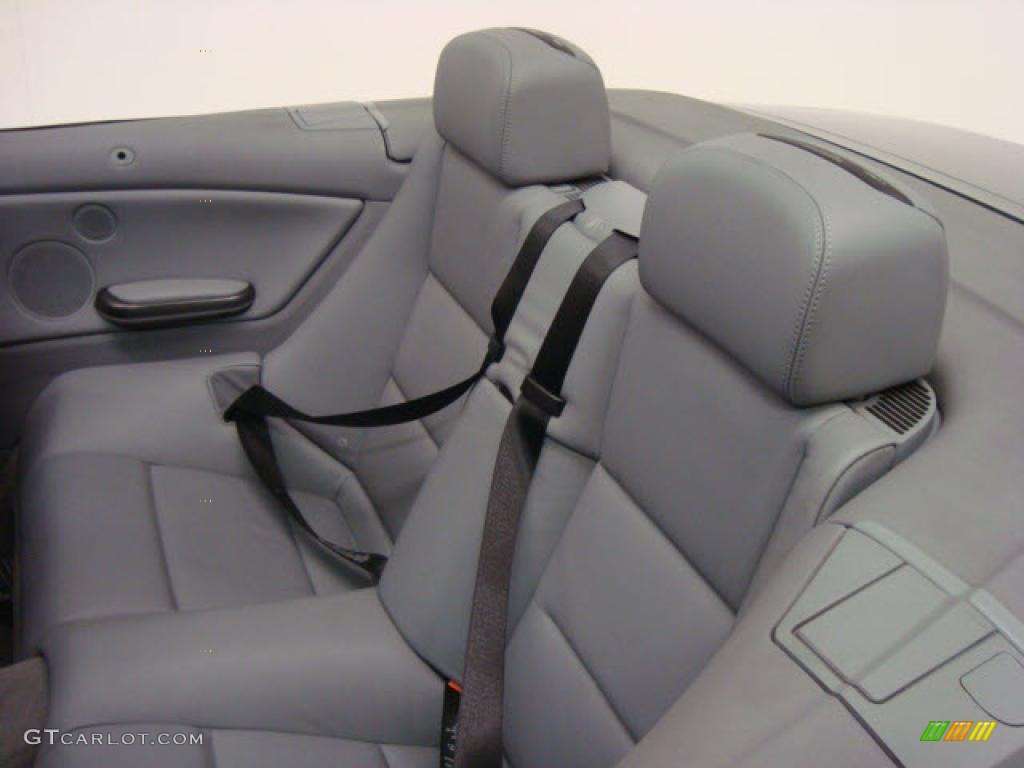 2006 M3 Convertible - Silver Grey Metallic / Grey photo #21