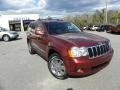 Red Rock Crystal Pearl 2008 Jeep Grand Cherokee Limited