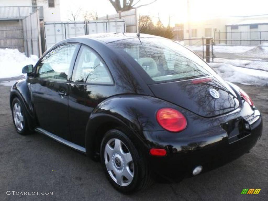 1999 New Beetle GLS TDI Coupe - Black / Cream photo #15