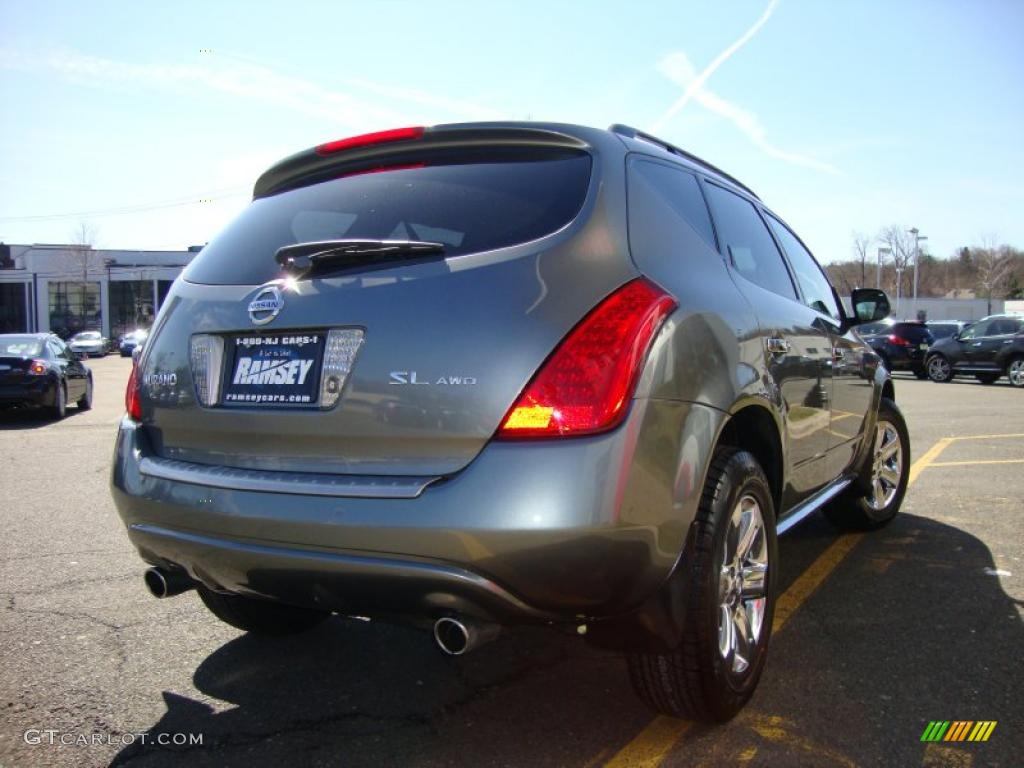 2006 Murano SL AWD - Platinum Pearl Metallic / Charcoal photo #11