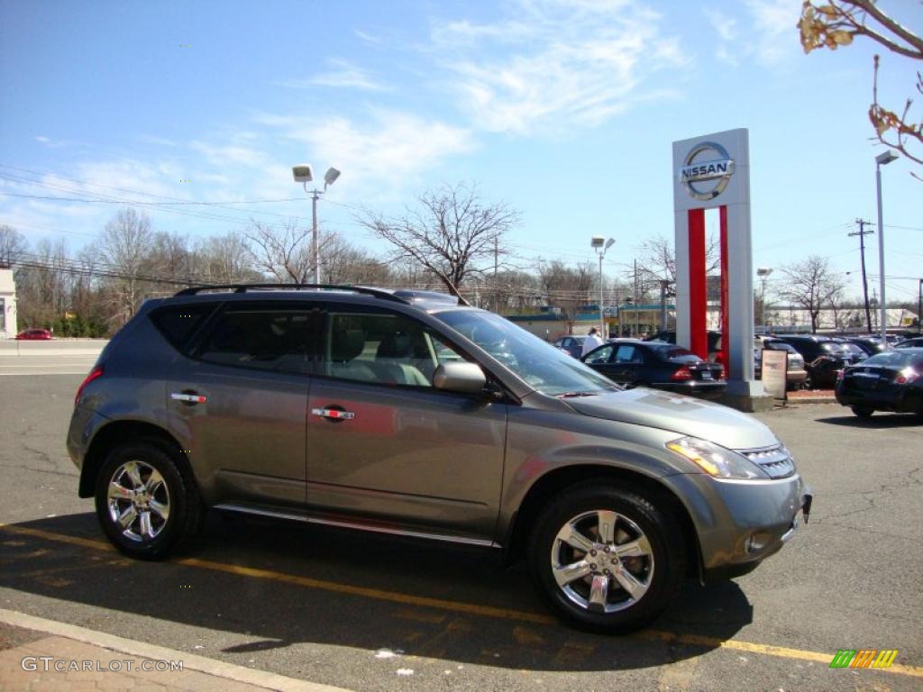 2006 Murano SL AWD - Platinum Pearl Metallic / Charcoal photo #14