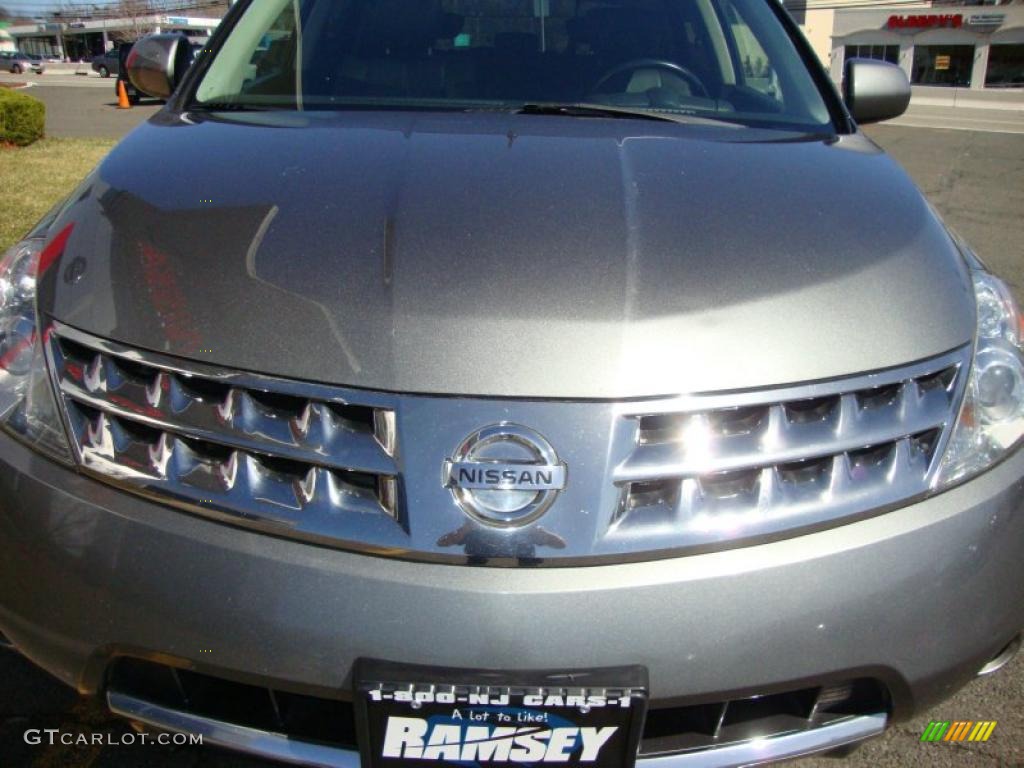 2006 Murano SL AWD - Platinum Pearl Metallic / Charcoal photo #17