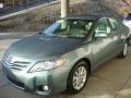 2010 Aloe Green Metallic Toyota Camry XLE V6  photo #5